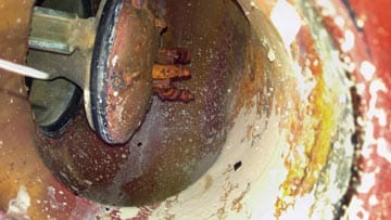 This hydrant was closed so tightly that it broke the seal and was then inoperable. Make sure you call a professional to handle your services.