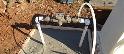 Backflow Prevention System Installation